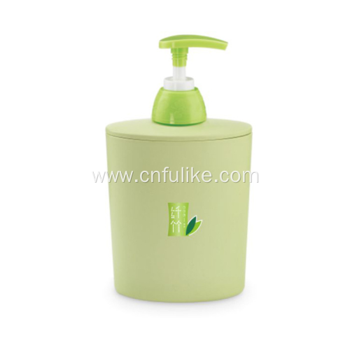 Empty Bamboo Fiber Shampoo Pump Bottles